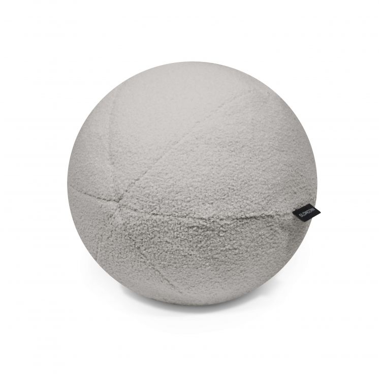 Pagalvėlė Ball Pillow 27 Teddy Baltai pilka