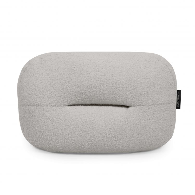 Pagalvėlė Pillow Snug 40 Teddy Baltai pilka