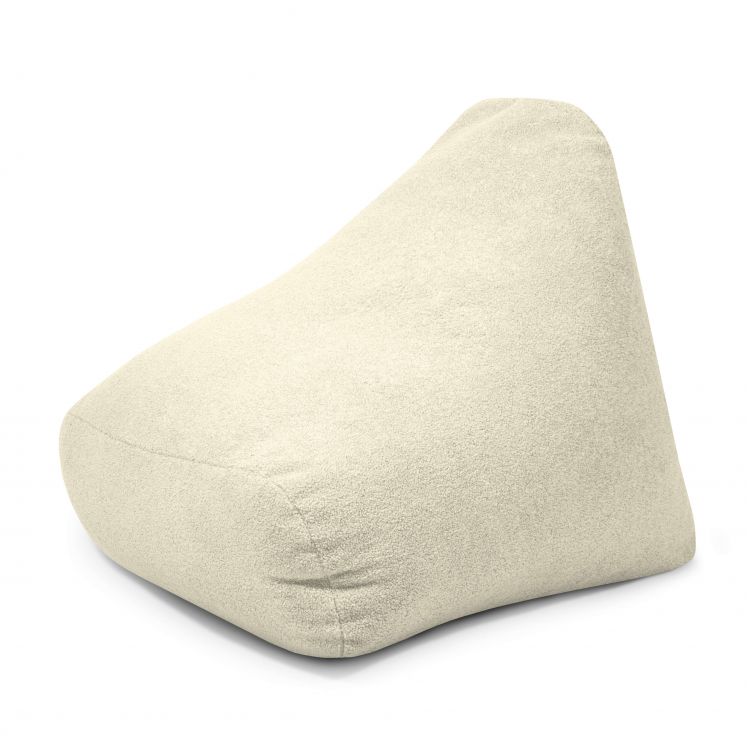 Schaumstoff Sitzsack Snug 80 Teddy Creme