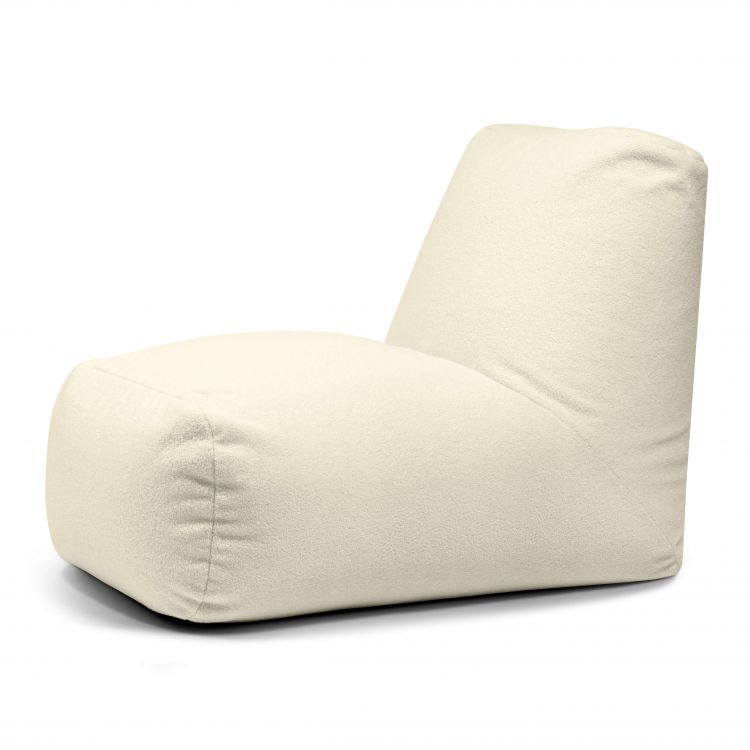 Sitzsack Tube Teddy Creme