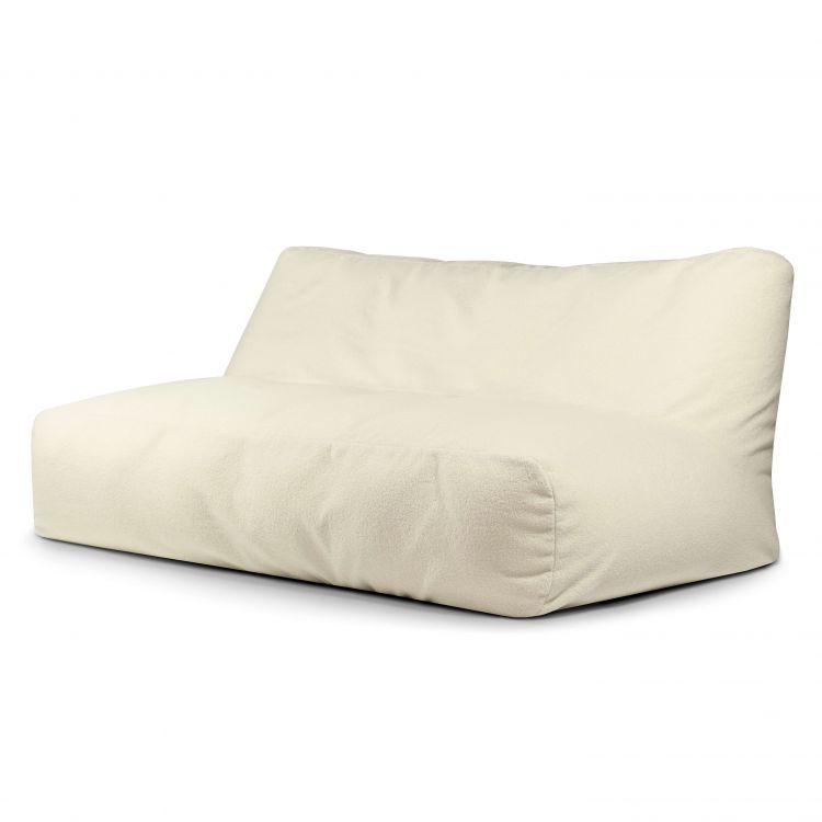 Sitzsack Sofa Tube 190 Teddy Creme