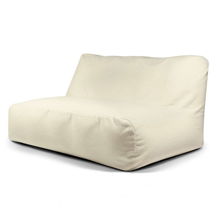 Sitzsack Sofa Tube 160 Teddy Creme