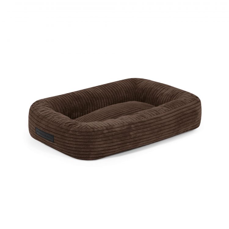 Dog Bed 55 Waves Chokolade
