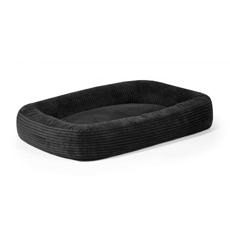 Dog Bed 75 Waves Black