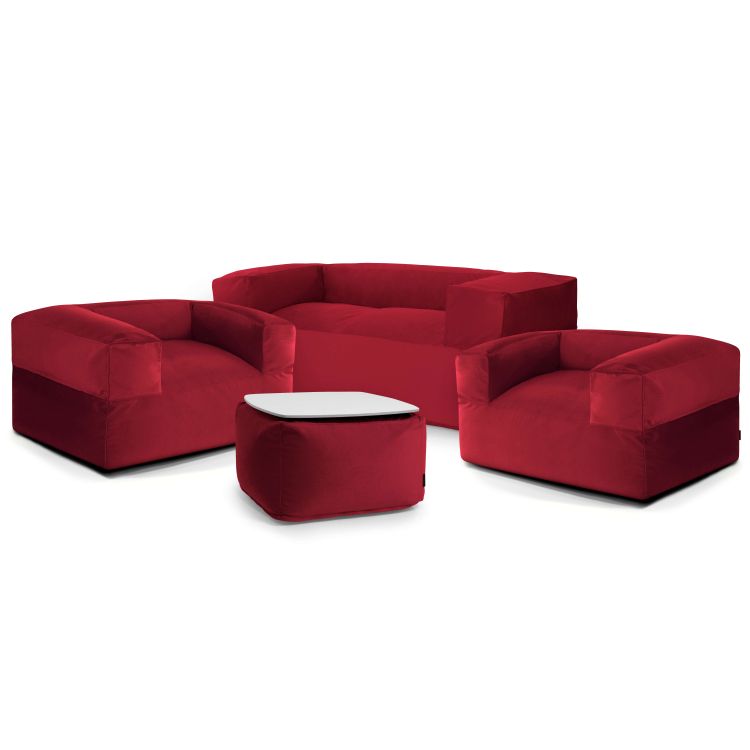 Kott-toolide komplekt Dreamy Barcelona Bordo