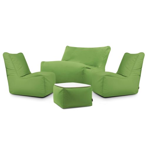 A set of bean bags Happy  Colorin Lime