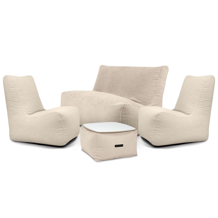 A set of bean bags Happy Madu Cream