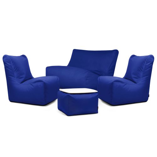 A set of bean bags Happy  OX Blue