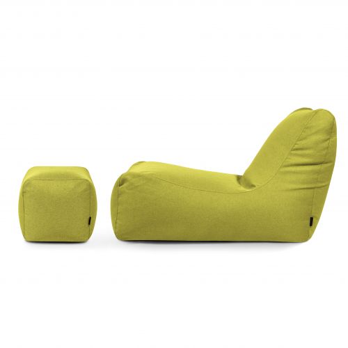 Ein Satz Sitzsäcke Lounge+  Nordic Limette