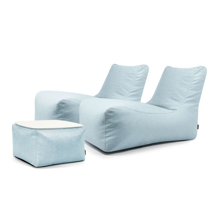 Kott-toolide komplekt Restful Riviera Aquamarine