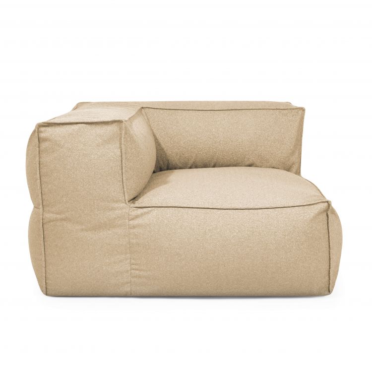 Bean Bag Mass Corner 125 Left Breeze Beige