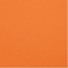 Artificial leather sample Outside Orange
