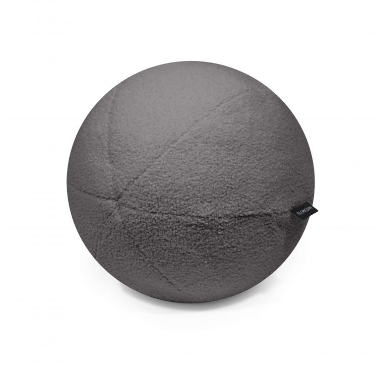 Ball Pillow 27 Teddy Grå