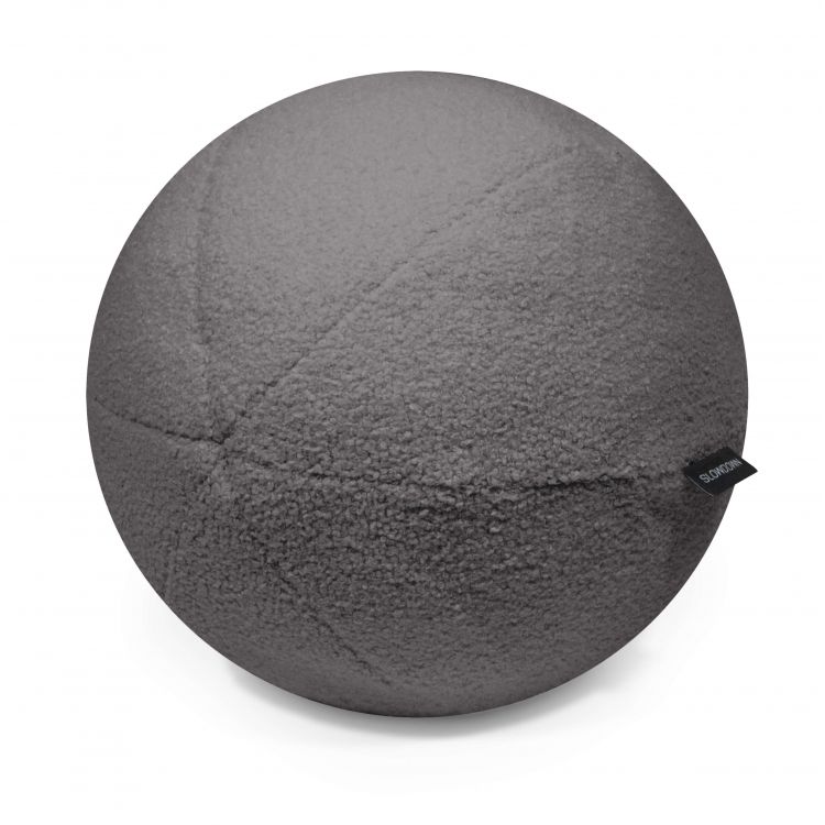 Ball Pillow 35 Teddy Grå