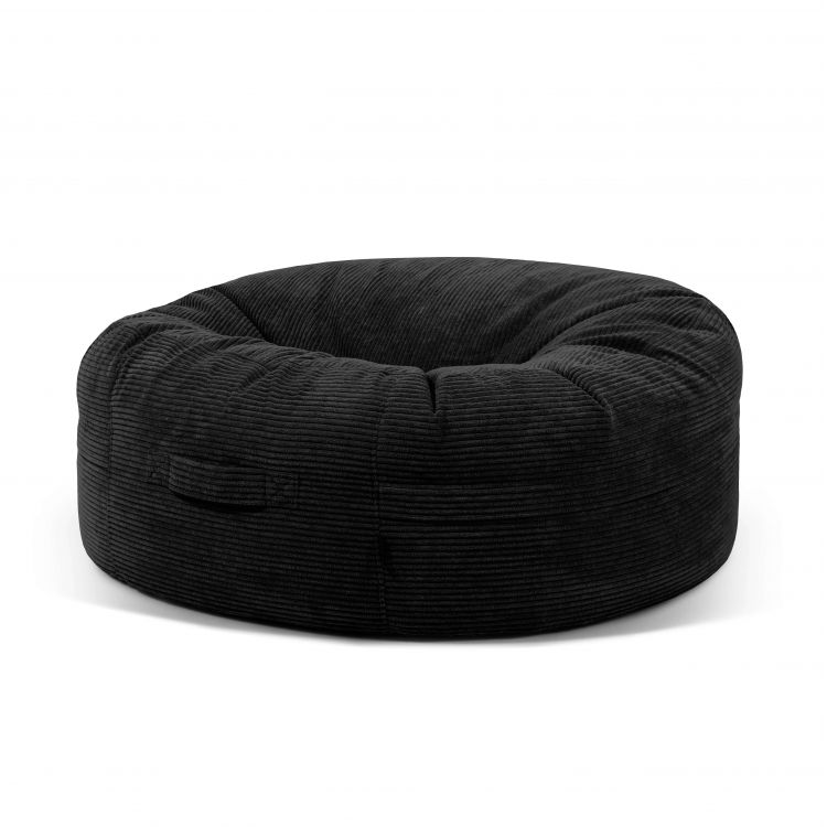 Bean bag Roll 135 Waves Black