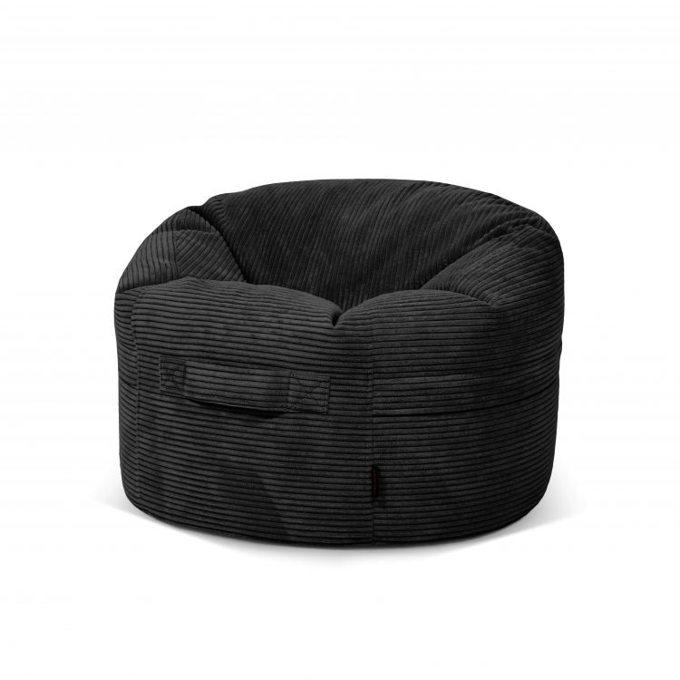 Bean bag Roll 80 Waves Black