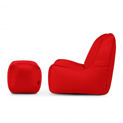 Ein Satz Sitzsäcke Seat+  Colorin Rot