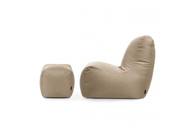 A set of bean bags Seat+ Nordic Beige