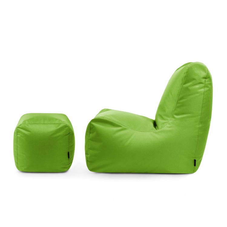 Ein Satz Sitzsäcke Seat+ OX Apfelgrün