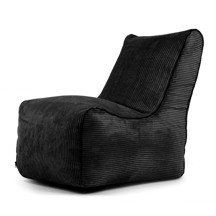 Bean bag Seat Zip Waves Black