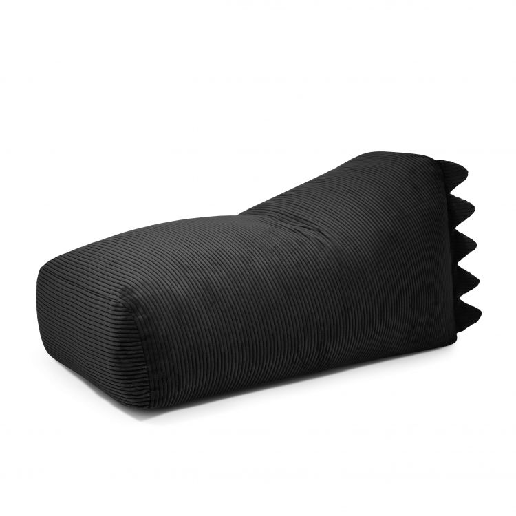 Foam Bean bag Snug Long 130 Dragon Waves Black