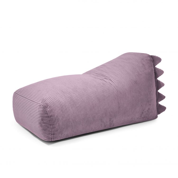 Porolono sėdmaišis Snug Long 130 Dragon Waves Alyvinė