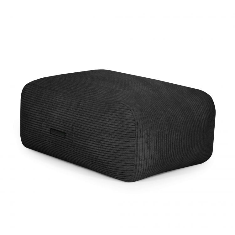 Foam bean bag Snug Pouf 83 Waves Black