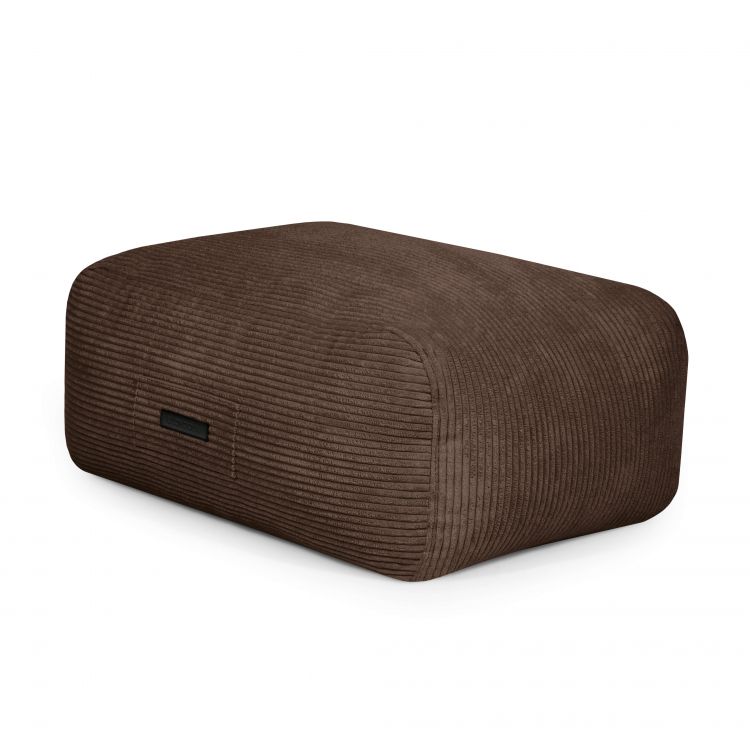Porolona sēžammaiss Snug Pouf 83 Waves Chocolate