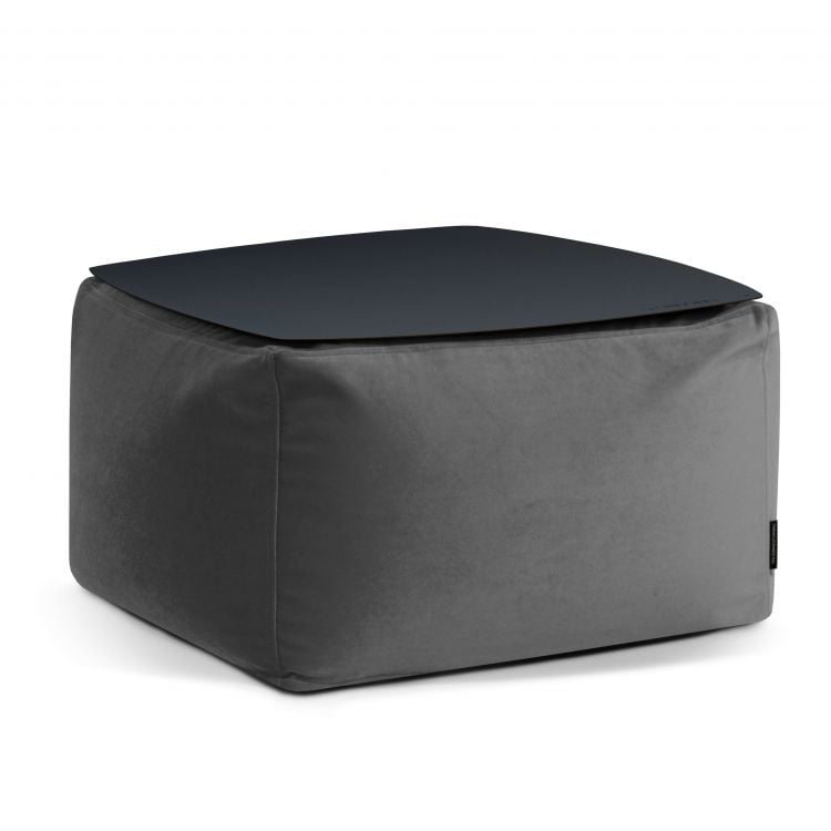 Galdiņš Soft Table 60 Metal Black Barcelona Dark Grey