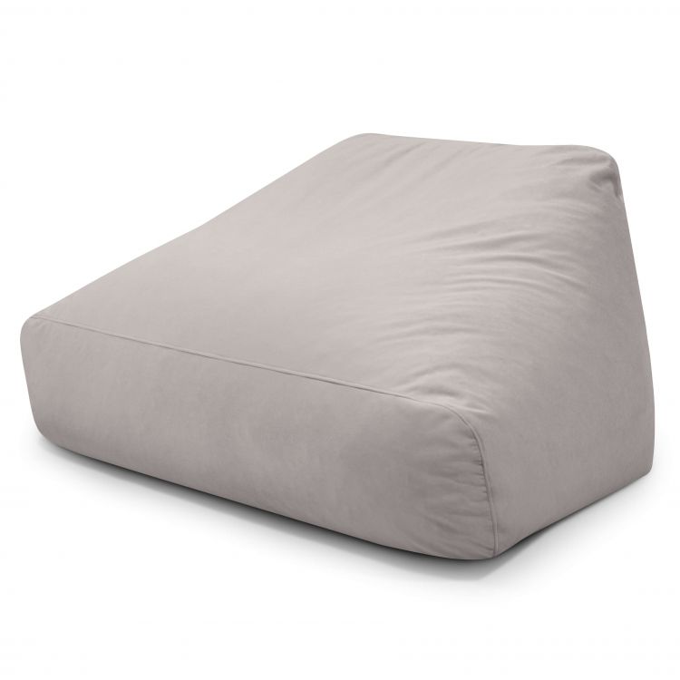 Porolono sėdmaišis Sofa Snug Barcelona Baltai pilka