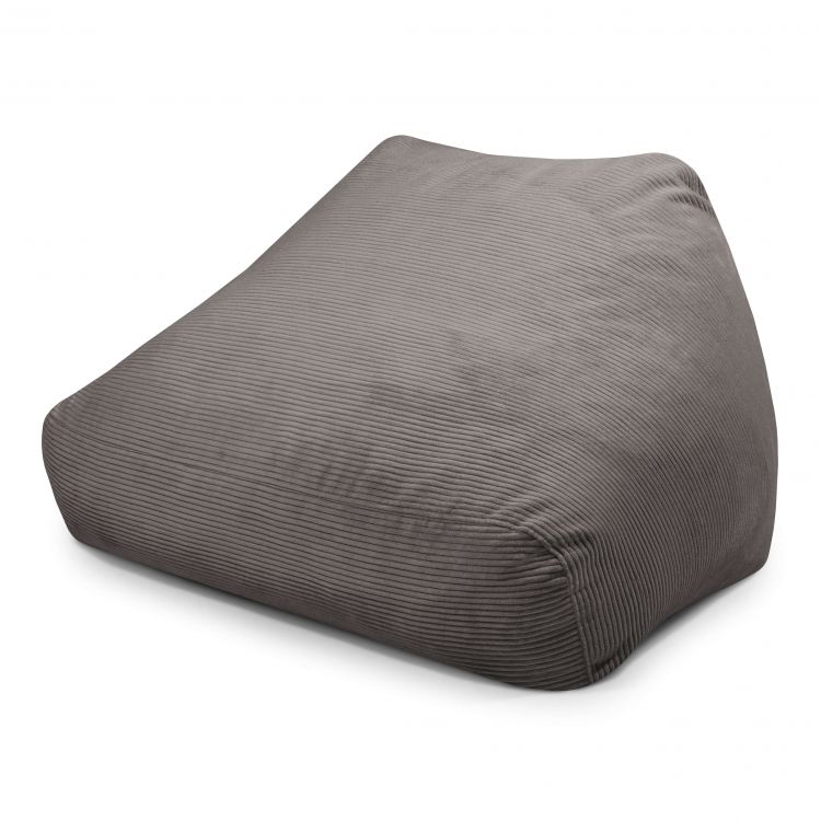 Schaumstoff Sitzsack Sofa Snug Waves Dunkelgrau