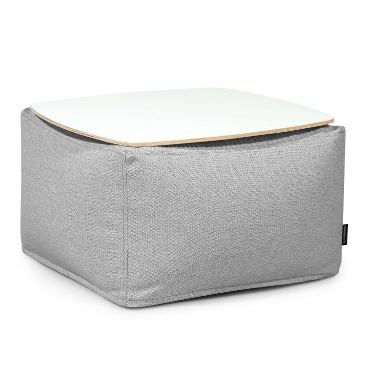 Staliukas Soft Table 60 Dunẽs Baltai pilka