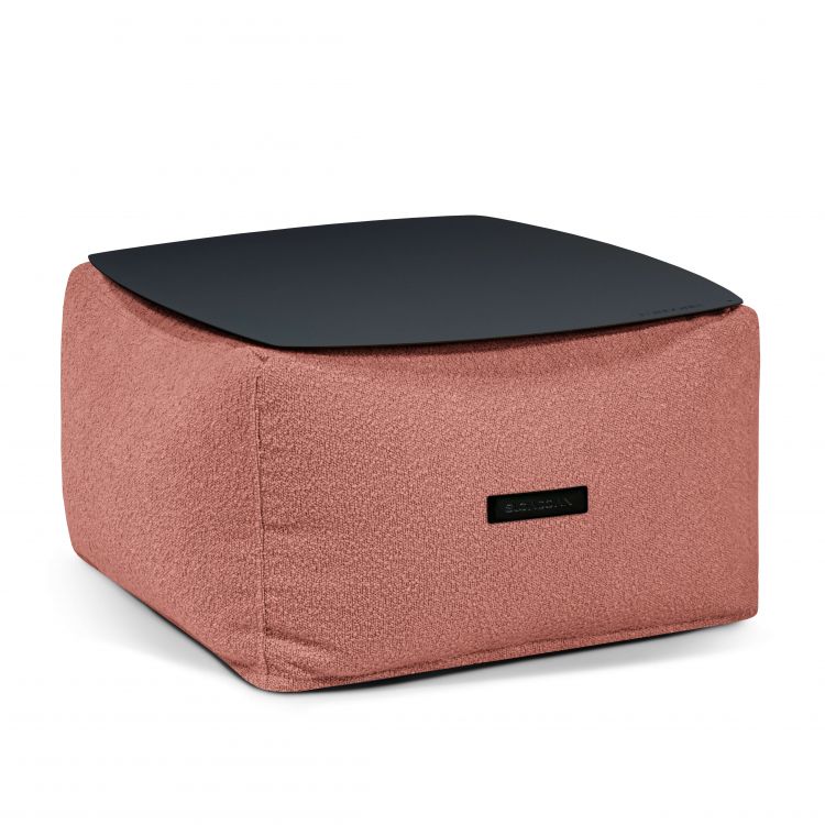 Tisch Soft Table 60 Metal Black Madu Altrosa