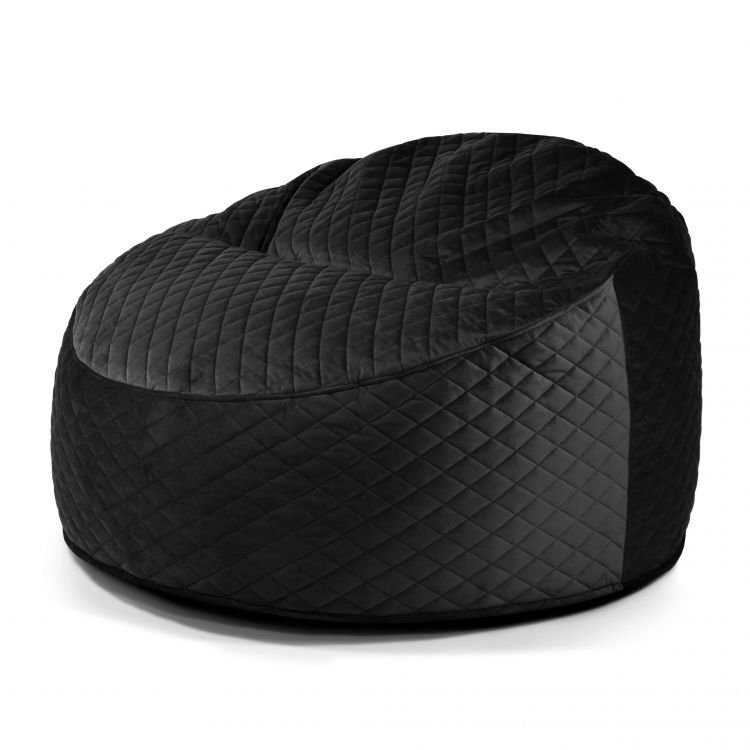 Foam Bean bag Om 110 Lure Luxe Black