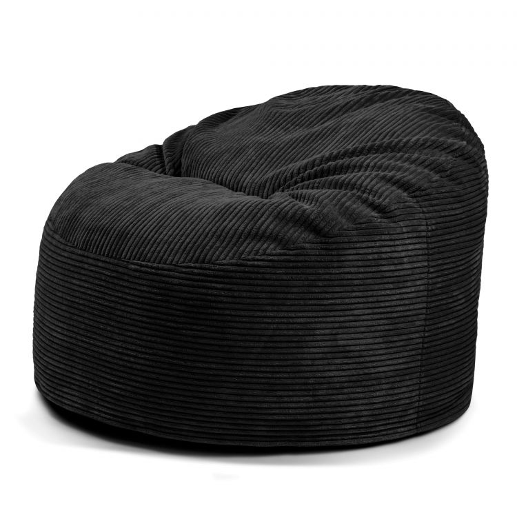 Foam Bean bag Om 85 Waves Black