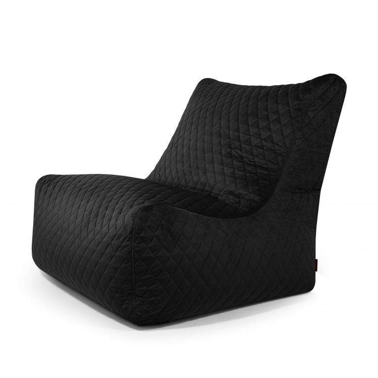 Bean bag Seat 100 Lure Luxe Black