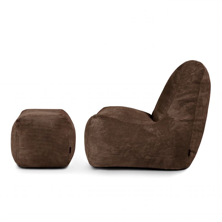 Sēžammaisu komplekts Seat+ Waves Chocolate