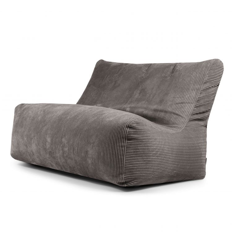 Sitzsack Sofa Seat Waves Dunkelgrau