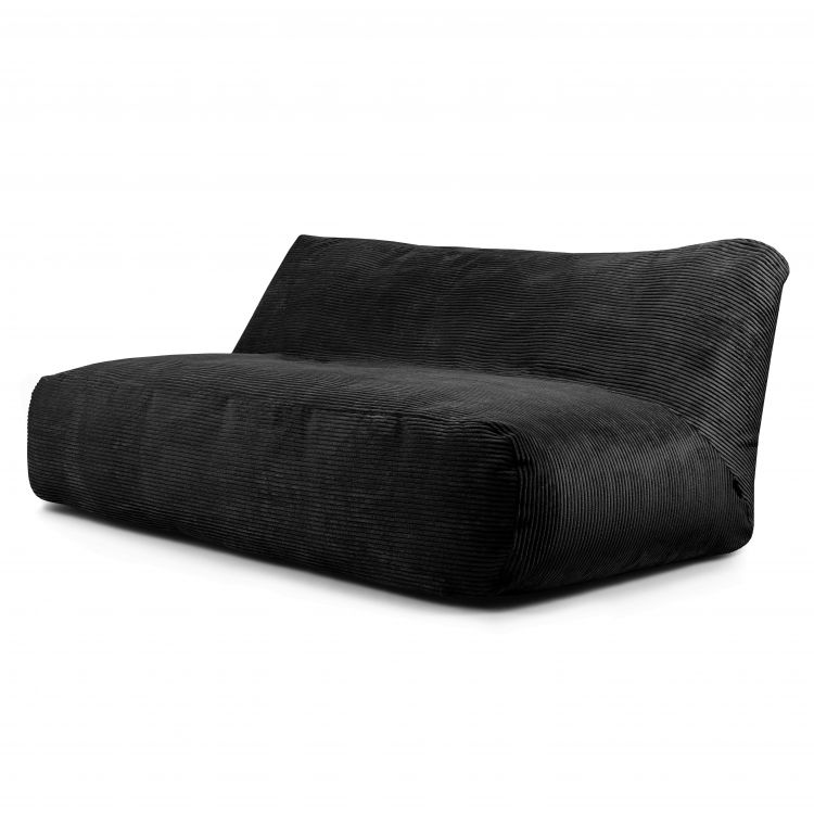 Bean bag Sofa Tube 190 Waves Black