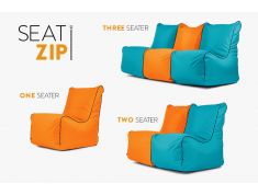 NEWS! ZIP edition bean bags with zippers.