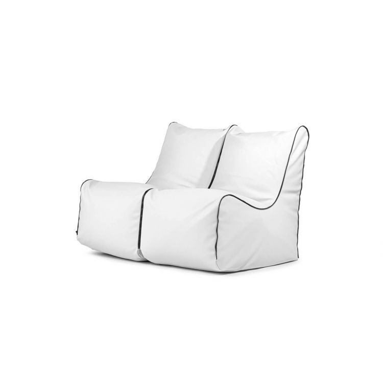 Sėdmaišių komplektas Set Seat Zip 2 Seater Outside Balta