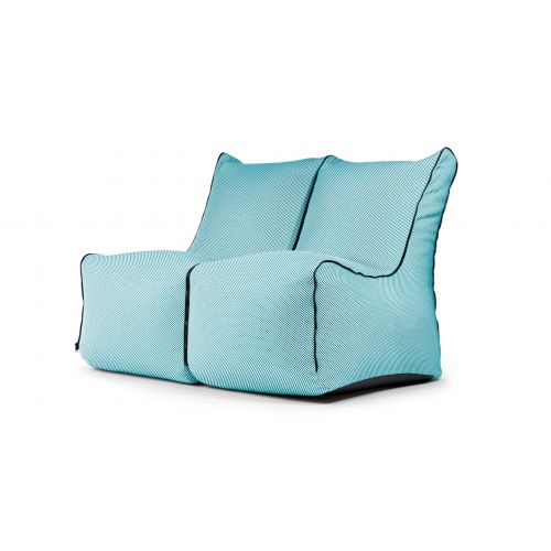 Kott-toolide komplekt Set Seat Zip 2 Seater  Capri Turquoise