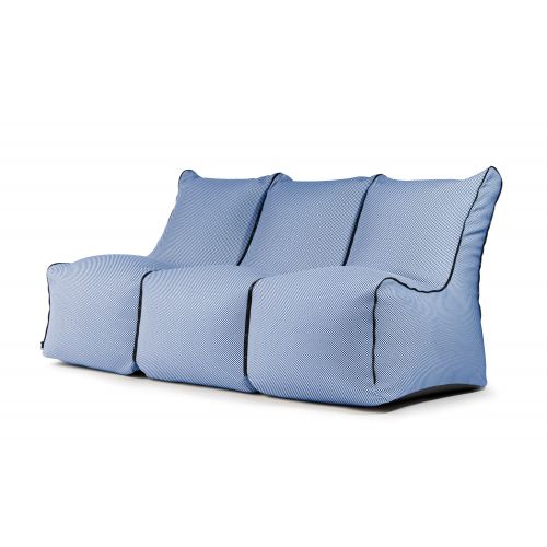 Kott-toolide komplekt Set Seat Zip 3 Seater  Capri Blue