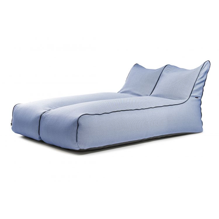 Sėdmaišių komplektas Set Sunbed Zip 2 Seater Capri Mėlyna