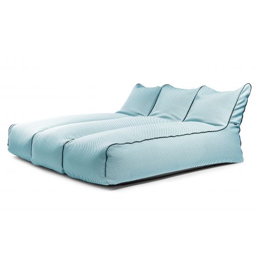 Kott-toolide komplekt Set Sunbed Zip 2 Seater  Capri Turquoise